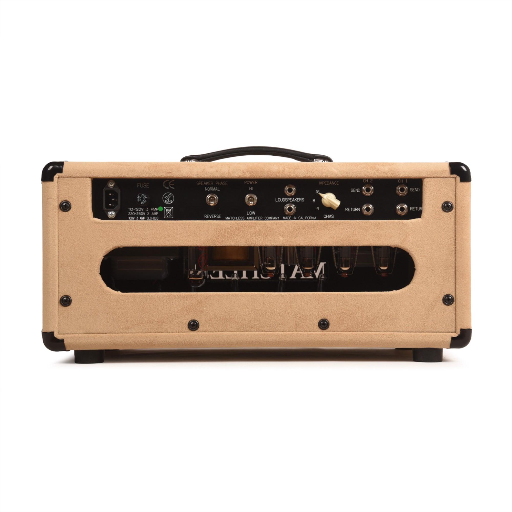 Matchless HC-30 30W Head Light Camel Suede Amps / Guitar Amps / Guitar Combos