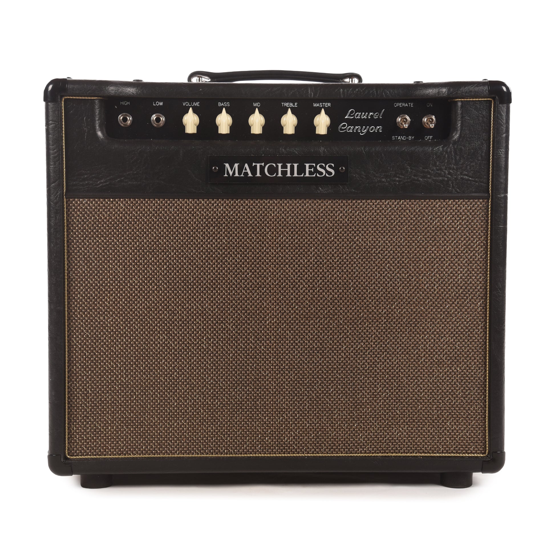 Matchless Laurel Canyon 20W 1x12" Combo Black w/Gold Grill & Piping Amps / Guitar Amps / Guitar Combos