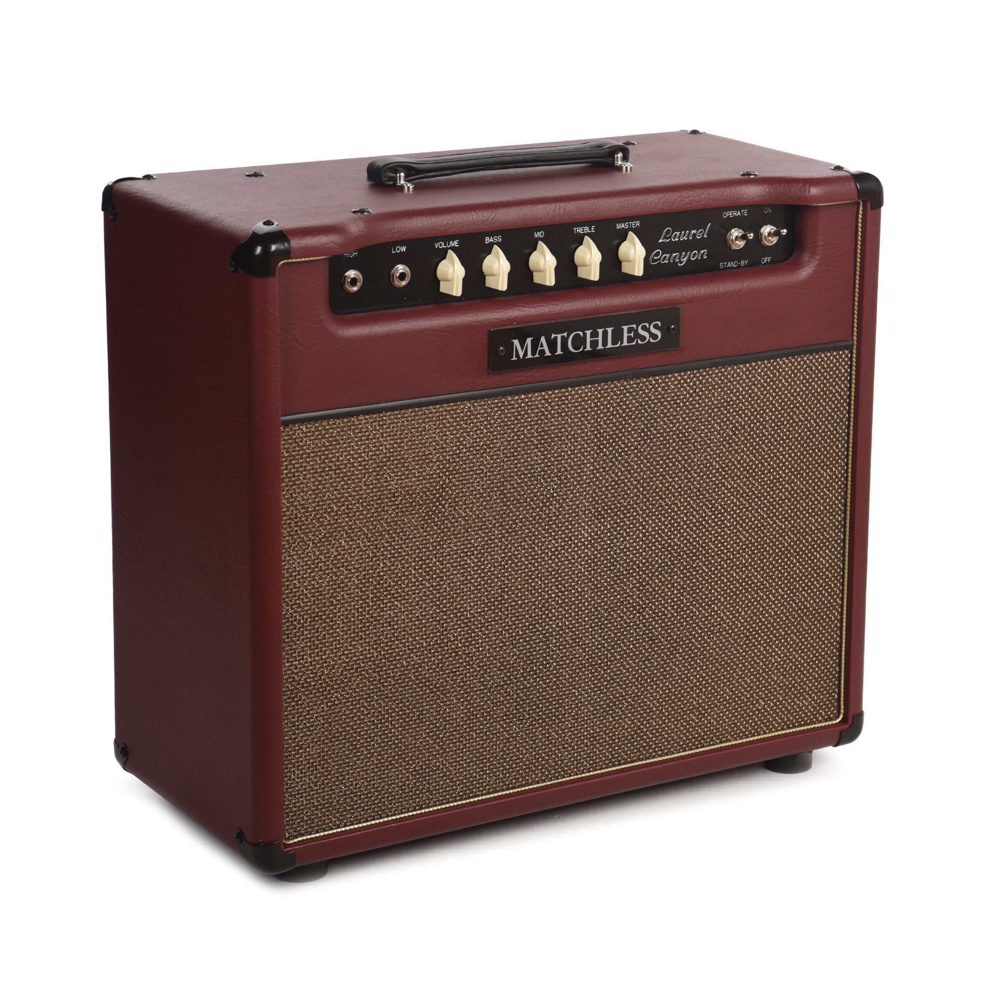 Matchless Laurel Canyon 20W 1x12" Combo Burgundy w/Gold Grill Amps / Guitar Amps / Guitar Combos