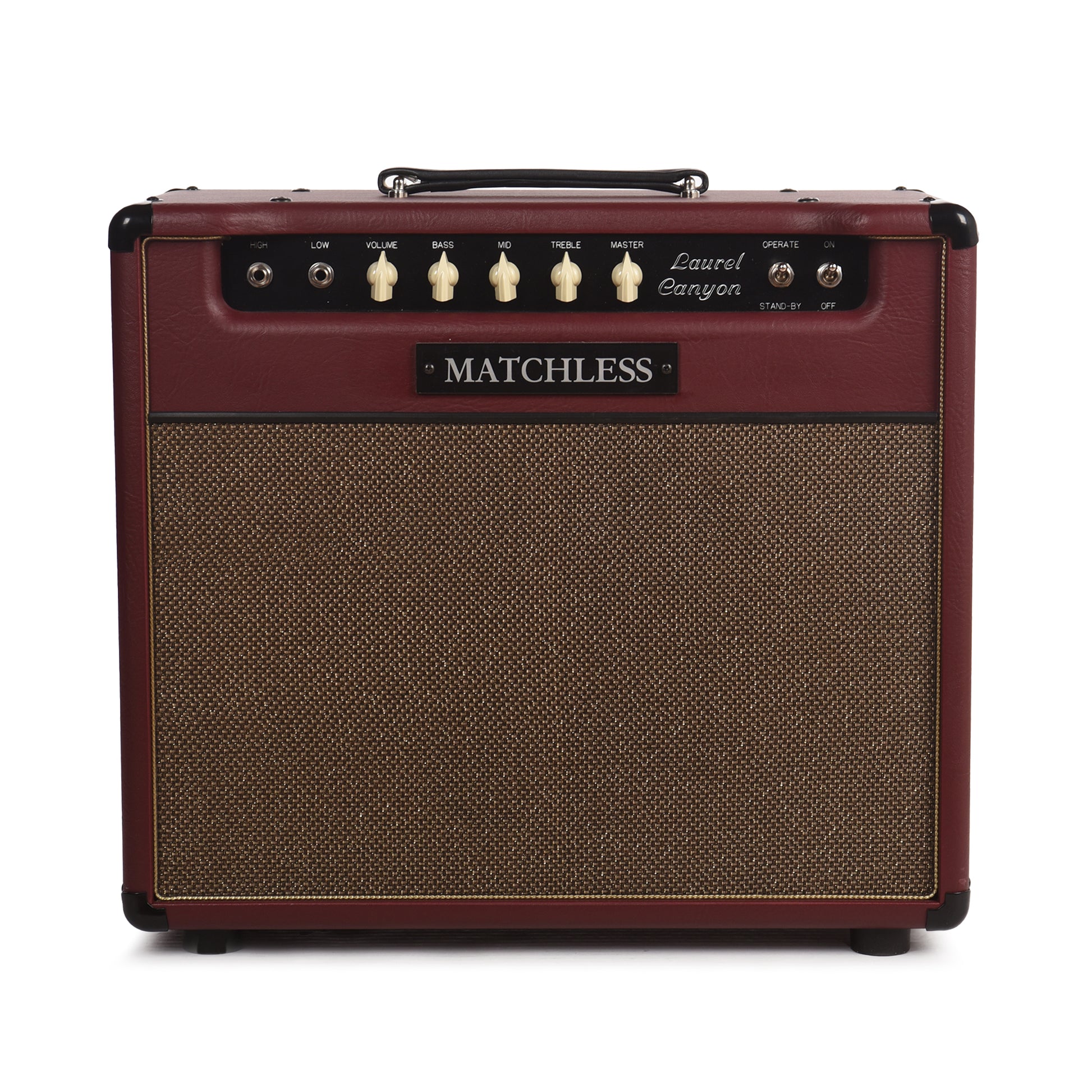 Matchless Laurel Canyon 20W 1x12" Combo Burgundy w/Gold Grill Amps / Guitar Amps / Guitar Combos