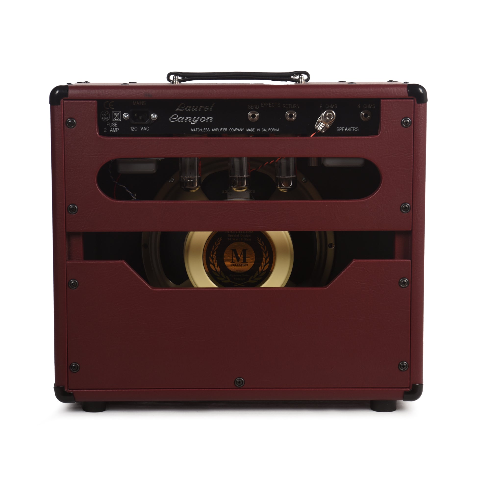 Matchless Laurel Canyon 20W 1x12" Combo Burgundy w/Gold Grill Amps / Guitar Amps / Guitar Combos