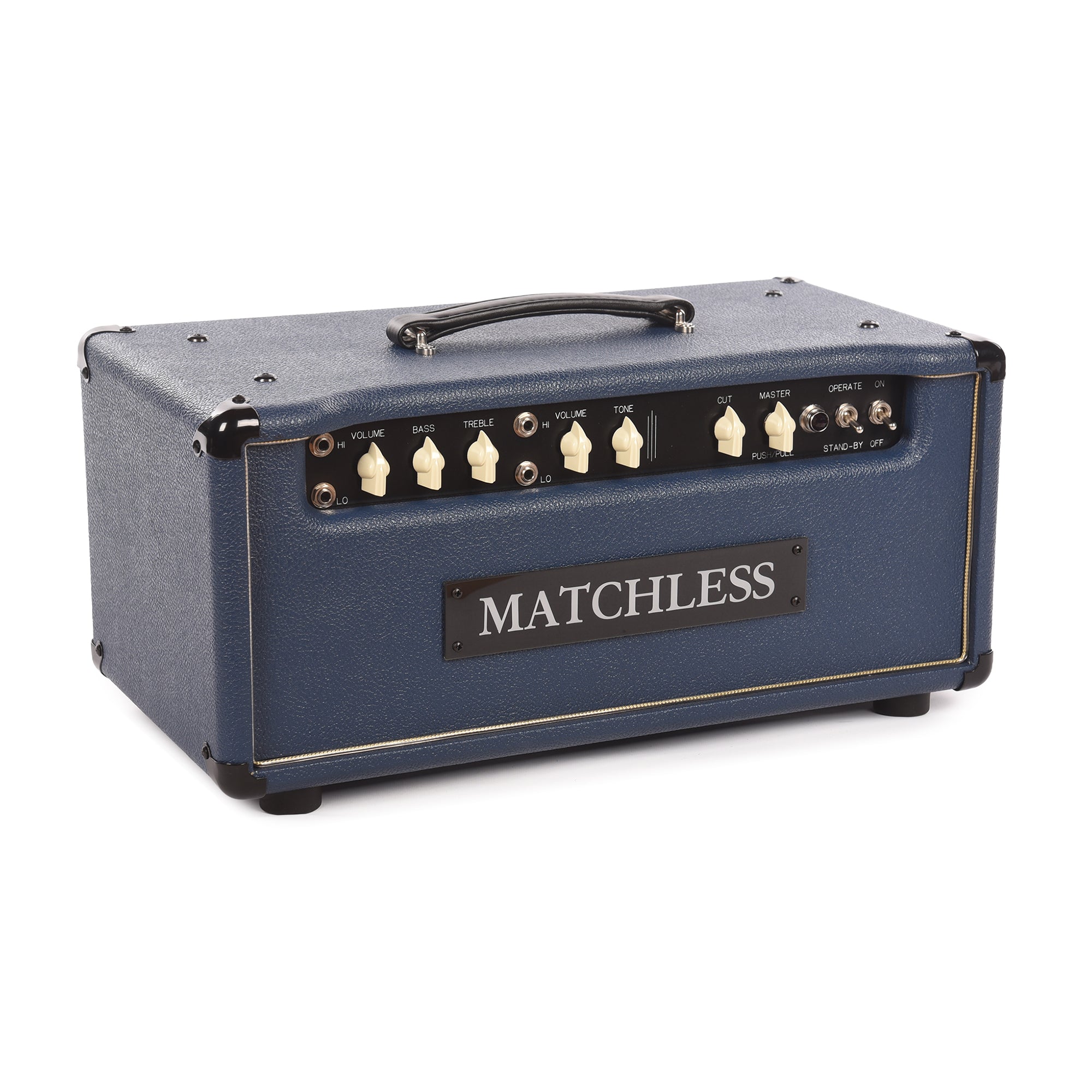 Matchless HC-30 30W Head Navy w/ Gold Grille Amps / Guitar Amps / Guitar Heads