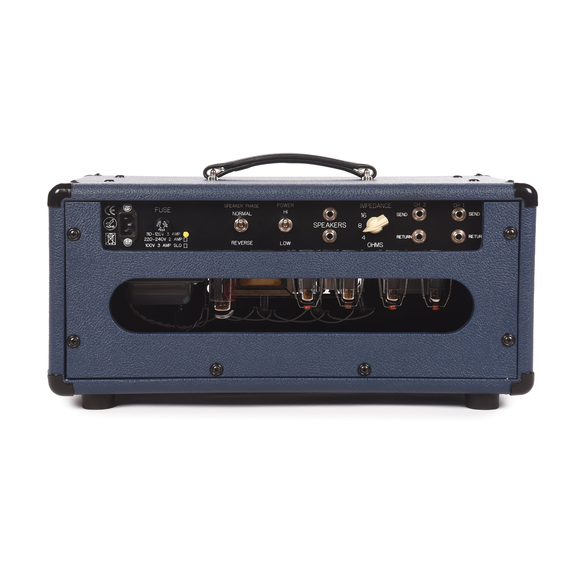 Matchless HC-30 30W Head Navy w/ Gold Grille Amps / Guitar Amps / Guitar Heads