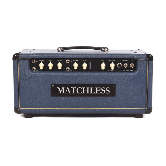 Matchless HC-30 30W Head Navy w/ Gold Grille Amps / Guitar Amps / Guitar Heads