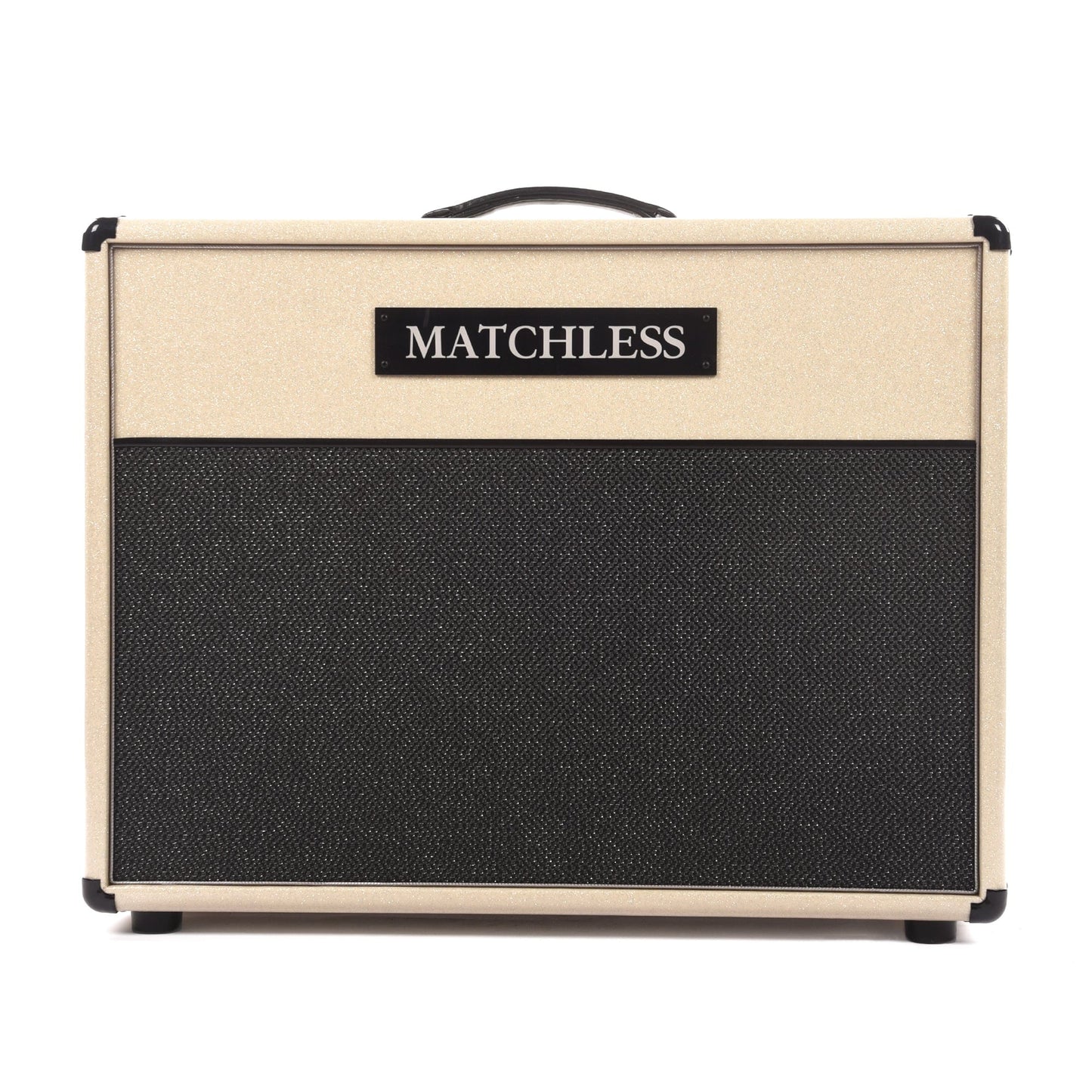 Matchless ESD212 60W 4ohm 2x12" Open Back Cabinet Sparkle Cream w/ Silver Grill Amps / Guitar Cabinets