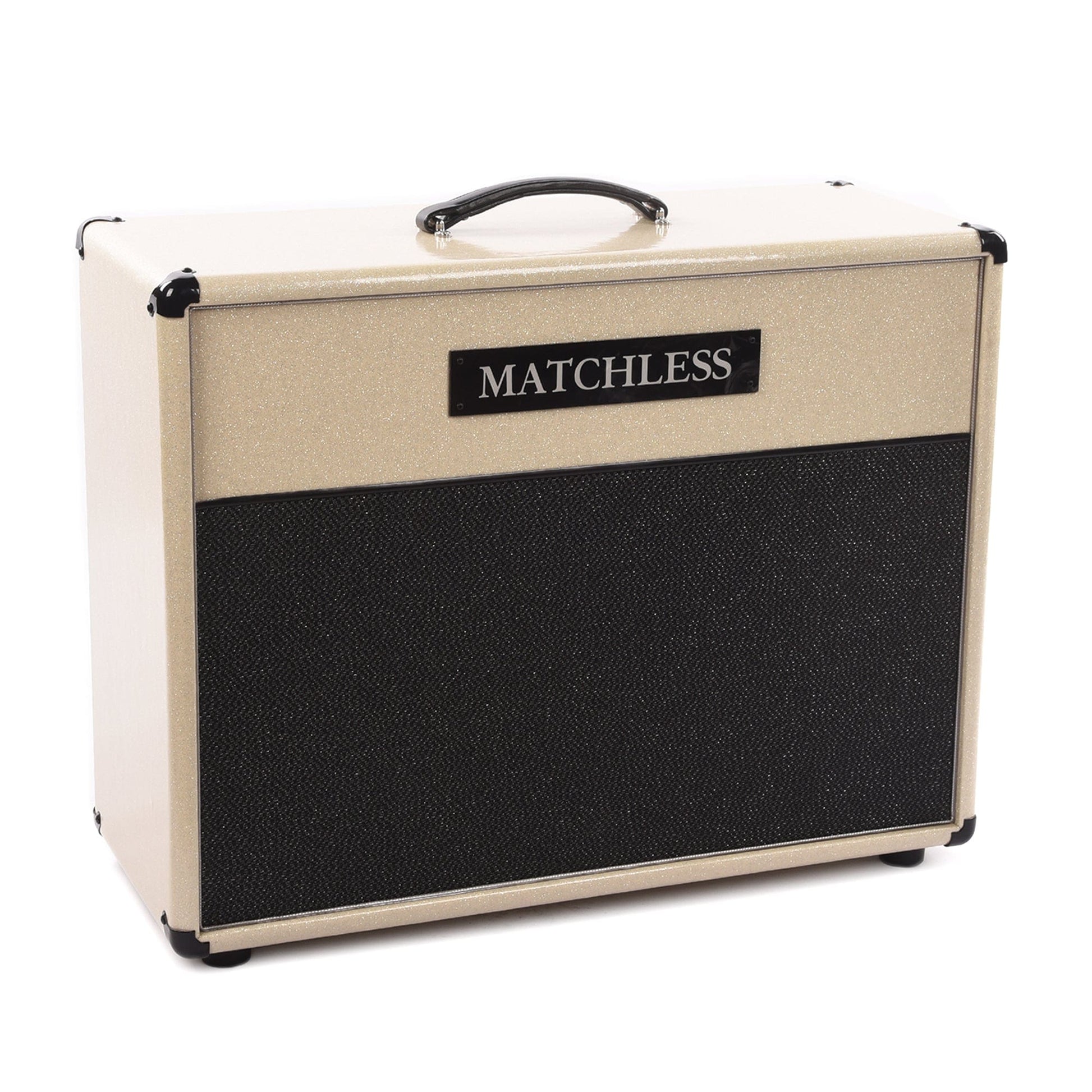 Matchless ESD212 60W 4ohm 2x12" Open Back Cabinet Sparkle Cream w/ Silver Grill Amps / Guitar Cabinets