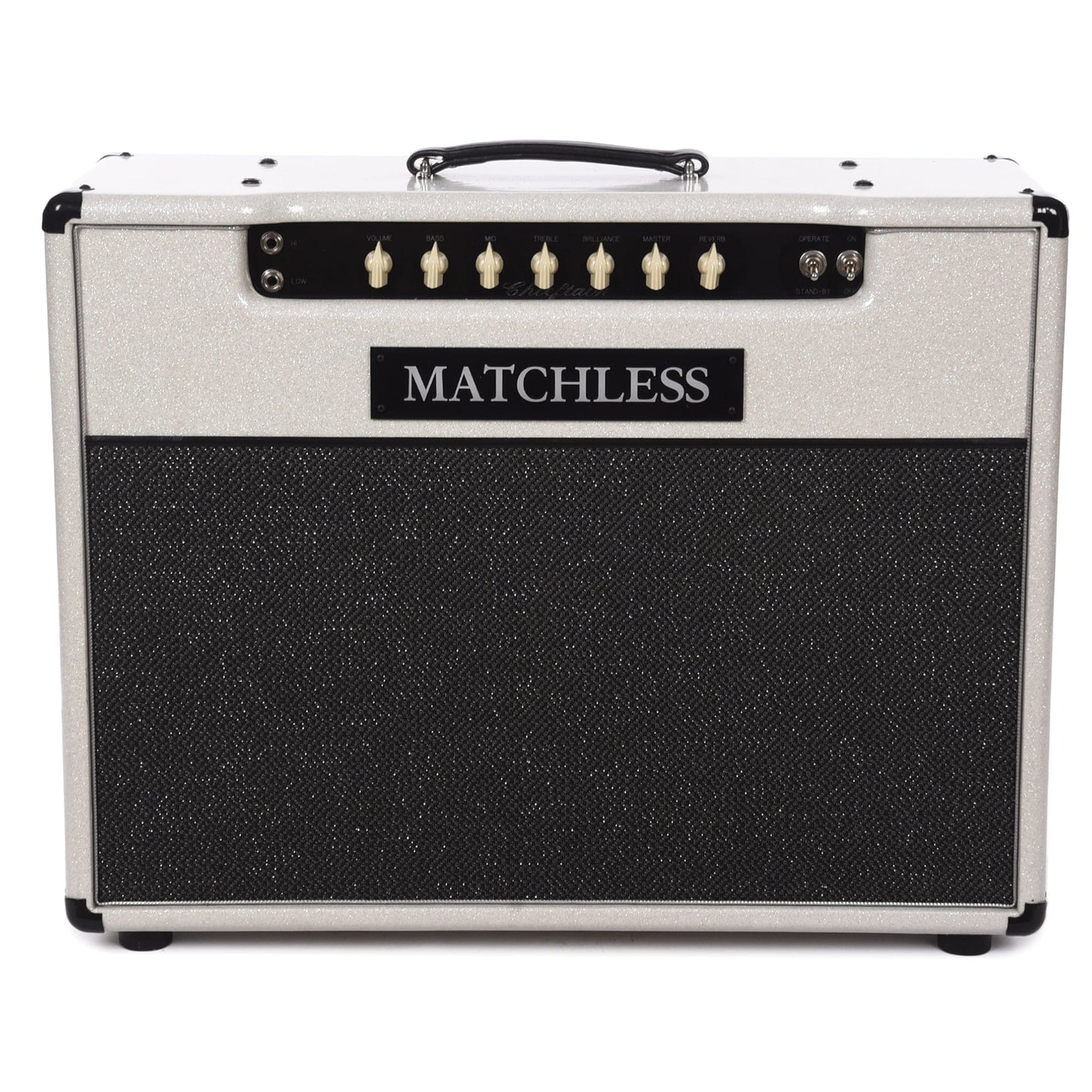 Matchless Chieftan Reverb 40W 2x12" Combo Sparkle Cream w/ Silver Grill Amps / Guitar Combos
