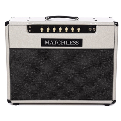 Matchless Chieftan Reverb 40W 2x12" Combo Sparkle Cream w/ Silver Grill Amps / Guitar Combos