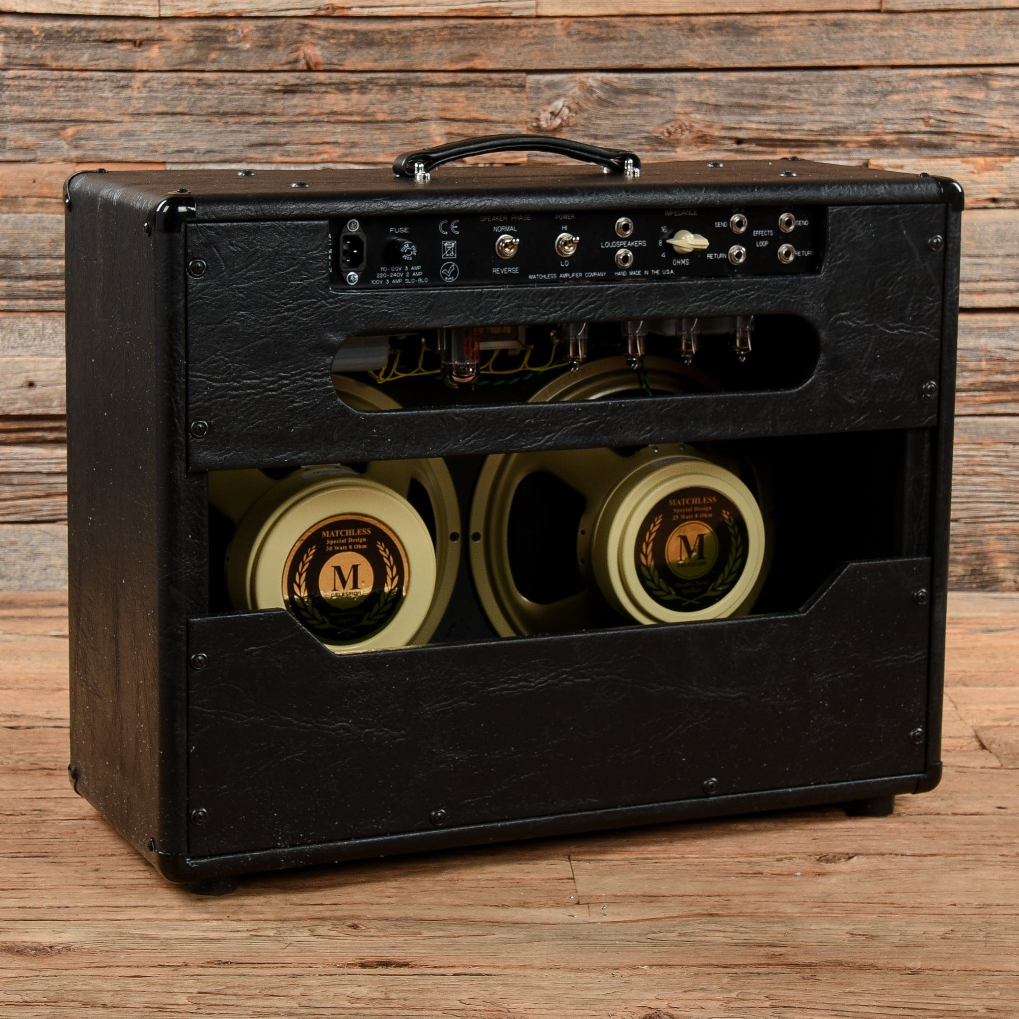 Matchless DC-30 2x12" 30W Combo Black – Chicago Music Exchange Matchless DC-30 2x12" 30W Combo Black – Chicago Music Exchange