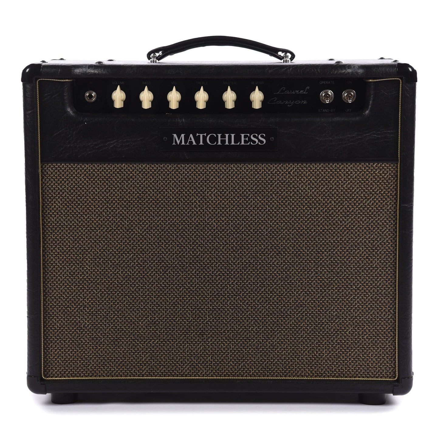 Matchless Laurel Canyon Reverb 20W 1x12" Combo Black w/Gold Grill & Piping Amps / Guitar Combos