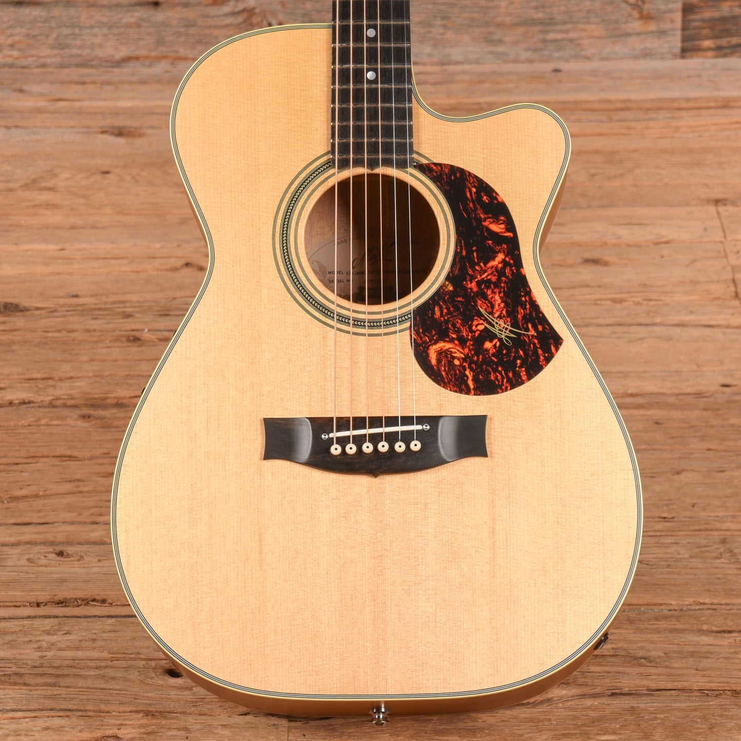 Maton EBG808-TE Tommy Emmanuel Signature Natural Acoustic Guitars / OM and Auditorium
