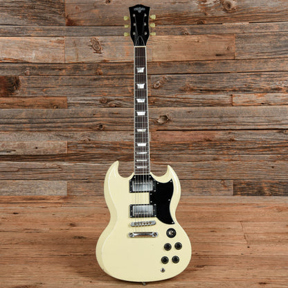 Maybach Albatroz White Electric Guitars / Solid Body