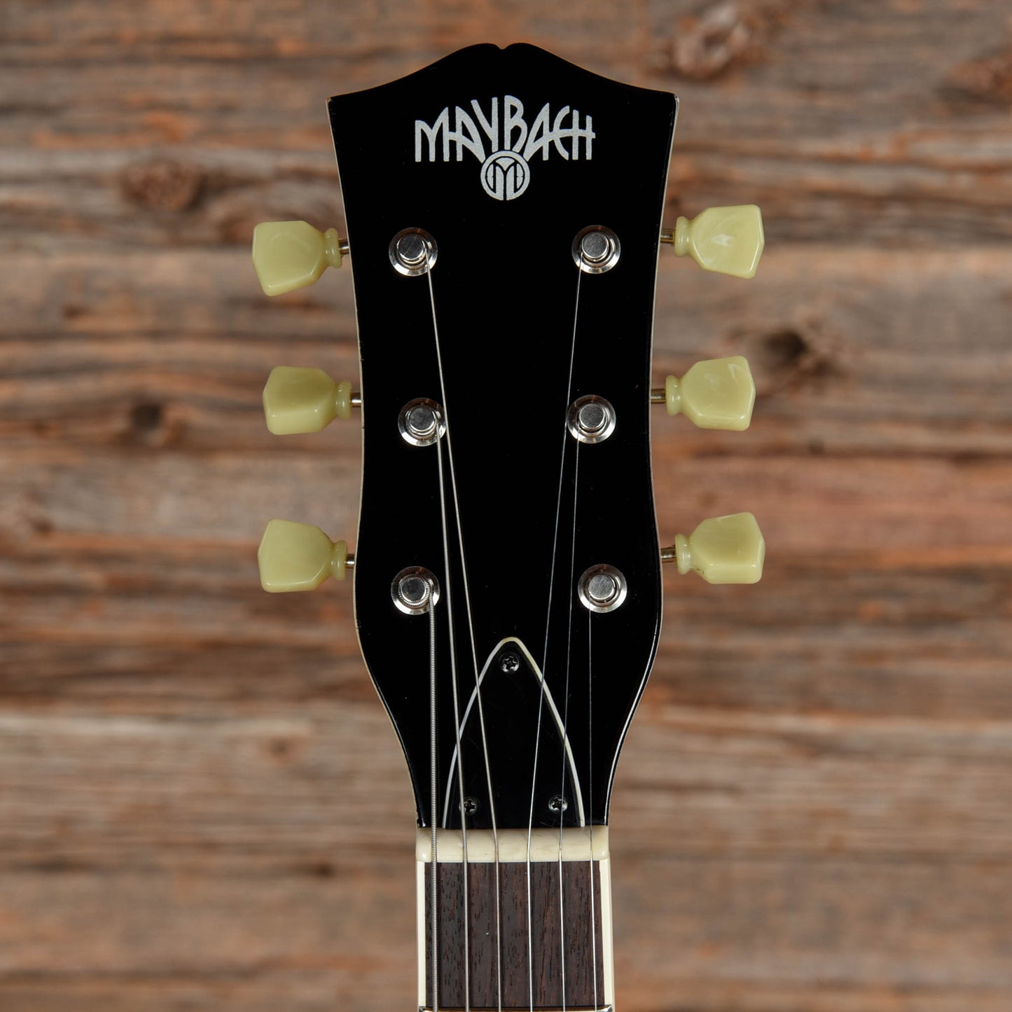 Maybach Albatroz White Electric Guitars / Solid Body