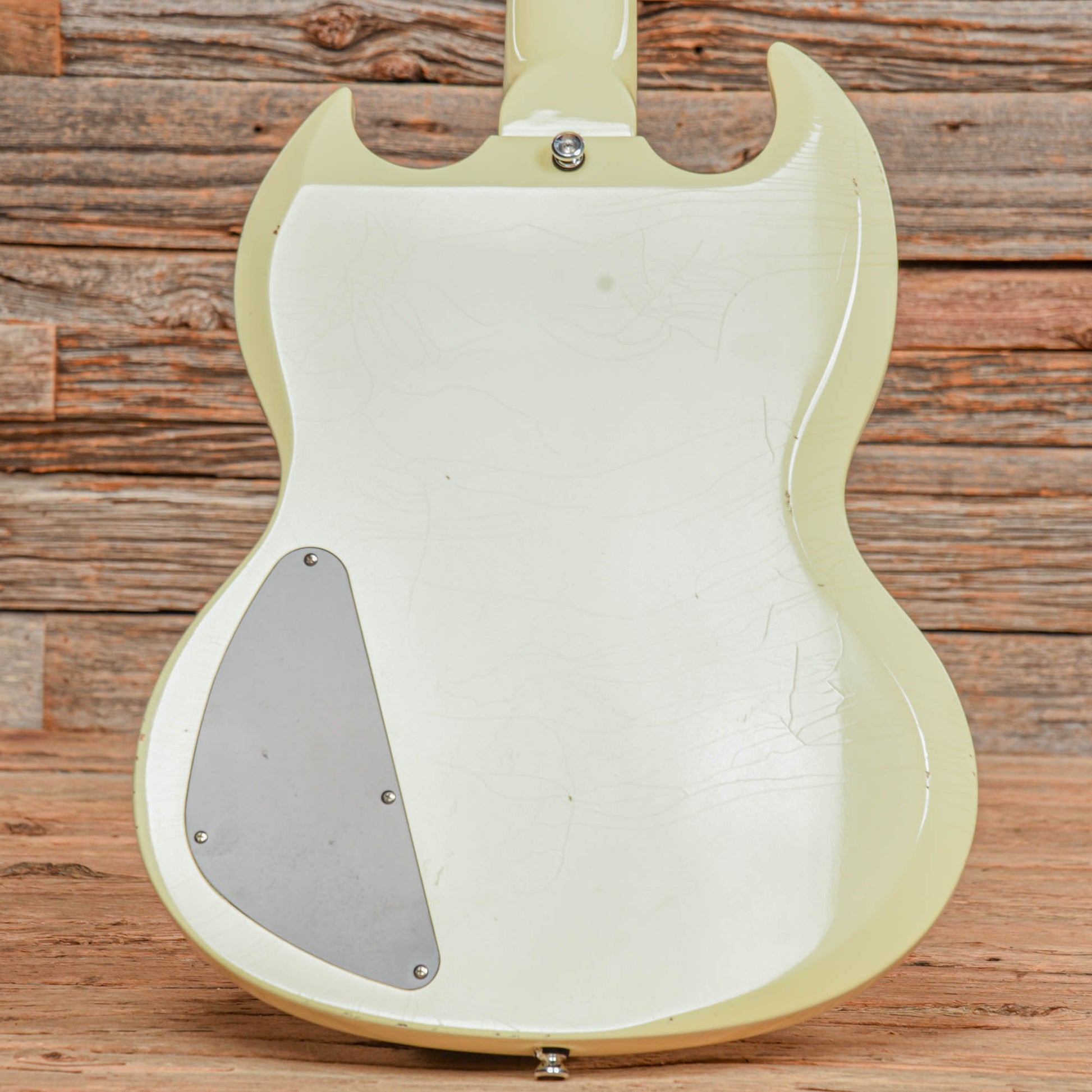 Maybach Albatroz White Electric Guitars / Solid Body