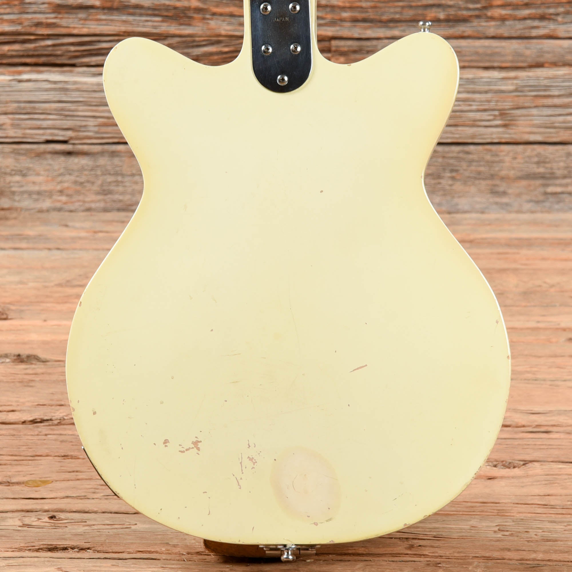 Mayfair Deluxe White 1960s Electric Guitars / Hollow Body
