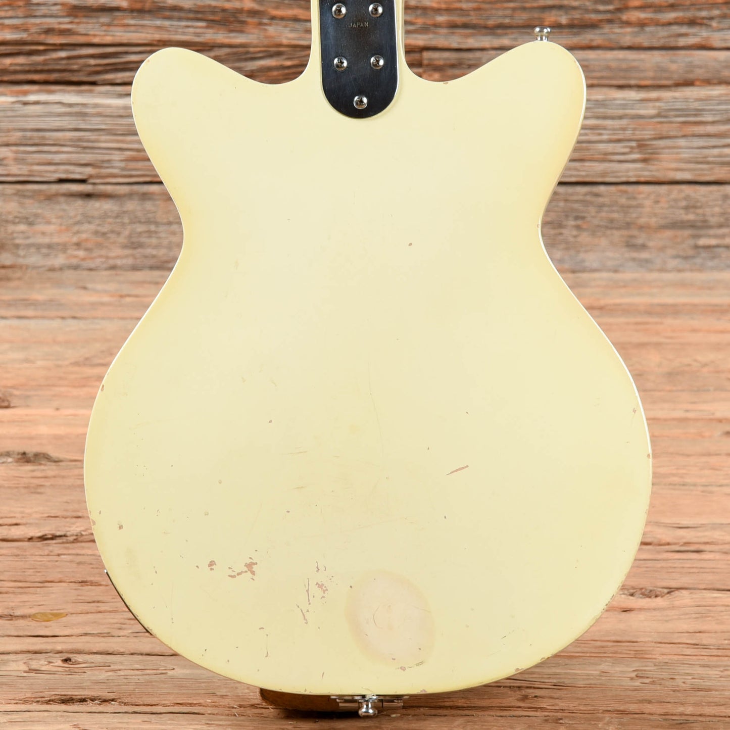 Mayfair Deluxe White 1960s Electric Guitars / Hollow Body