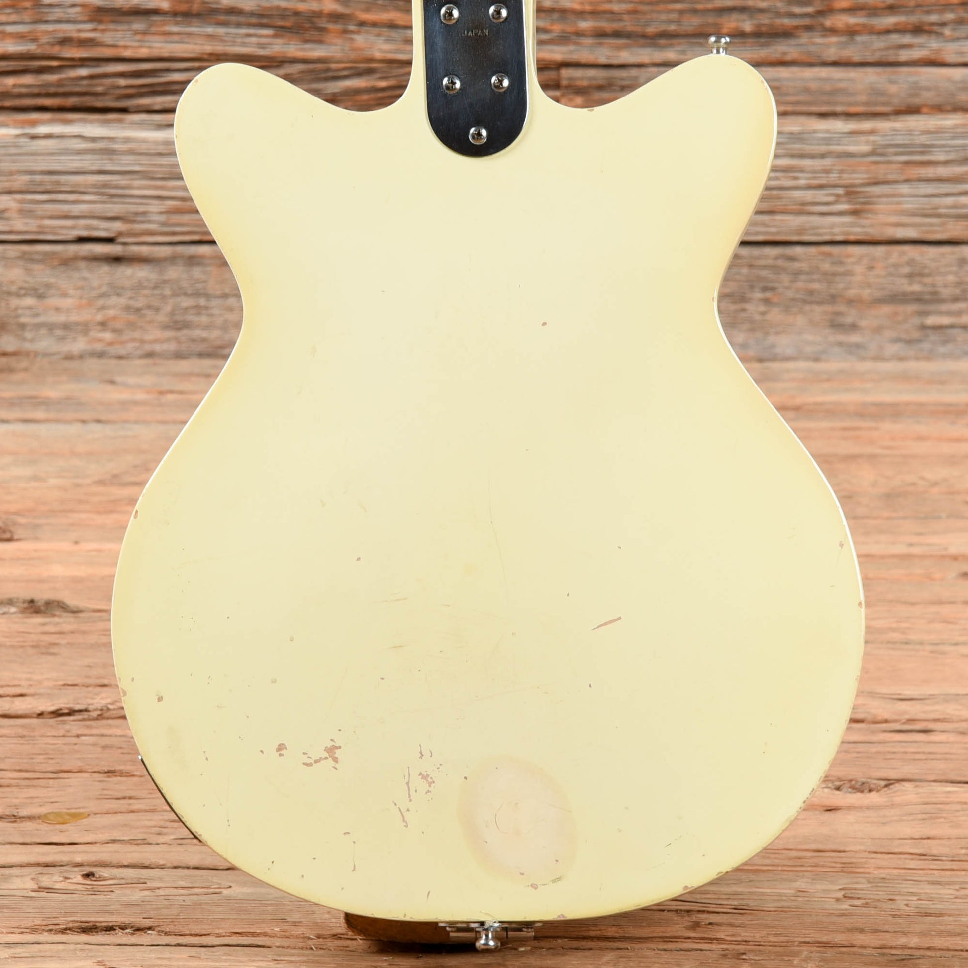 Mayfair Deluxe White 1960s Electric Guitars / Hollow Body
