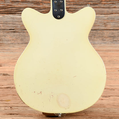 Mayfair Deluxe White 1960s Electric Guitars / Hollow Body
