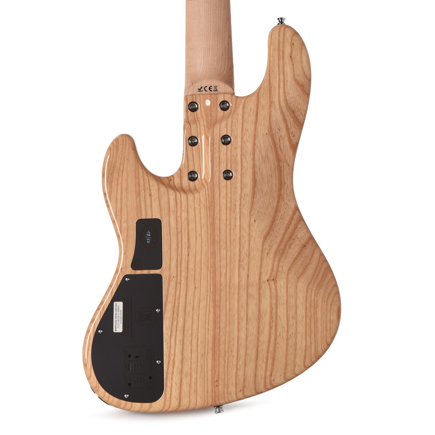 Mayones Jabba Custom 5 3A Eye Poplar/Swamp Ash Natural (Displayed at NAMM 2026) Bass Guitars / 5-String or More