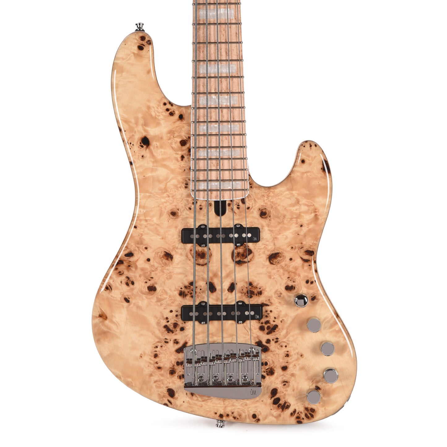 Mayones Jabba Custom 5 3A Eye Poplar/Swamp Ash Natural (Displayed at NAMM 2026) Bass Guitars / 5-String or More