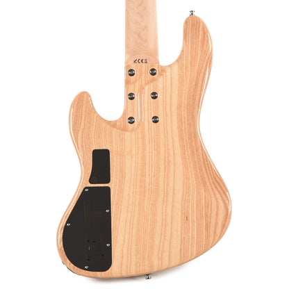Mayones Jabba Custom 5 AAA Flamed Maple/Swamp Ash Infinity Blue w/AAA Birdseye Maple Neck Bass Guitars / 5-String or More