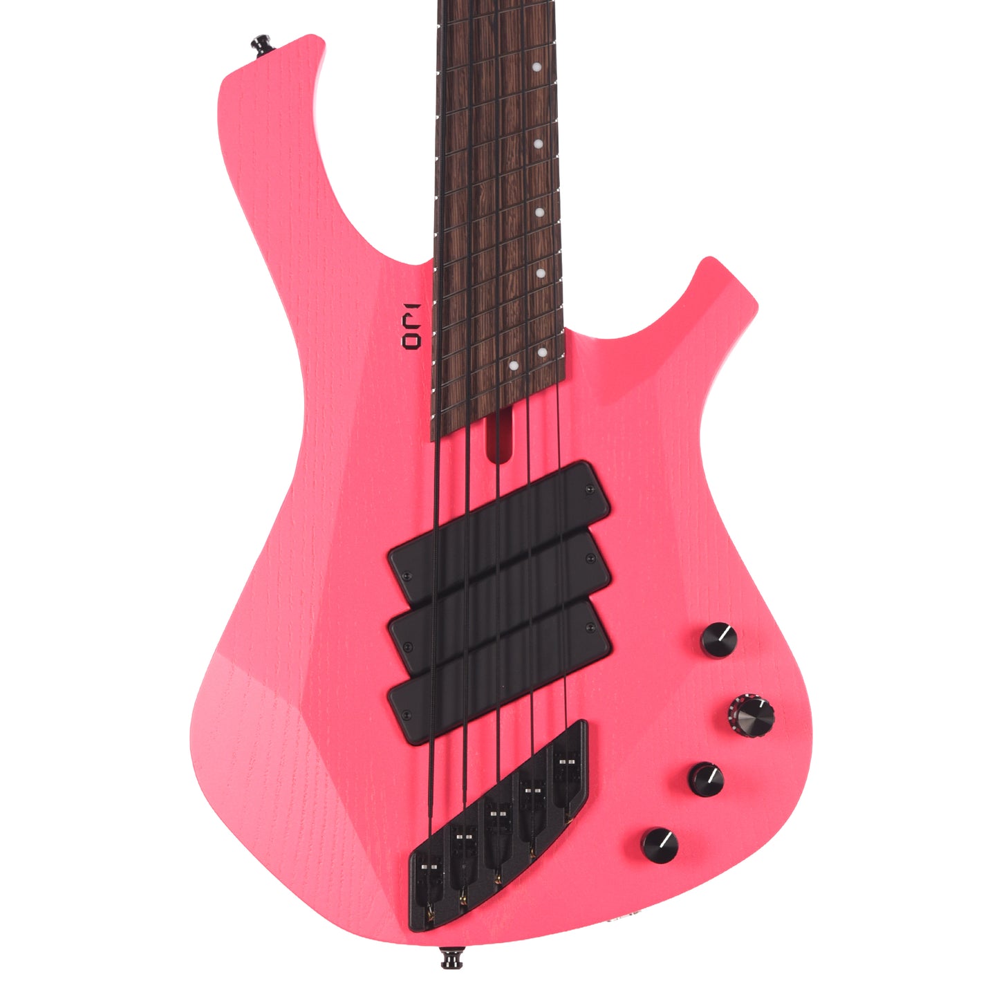 Mayones Ori Enji 5 Bass Monolith Hot Pink Matt  (Displayed at NAMM 2026) Bass Guitars / 5-String or More