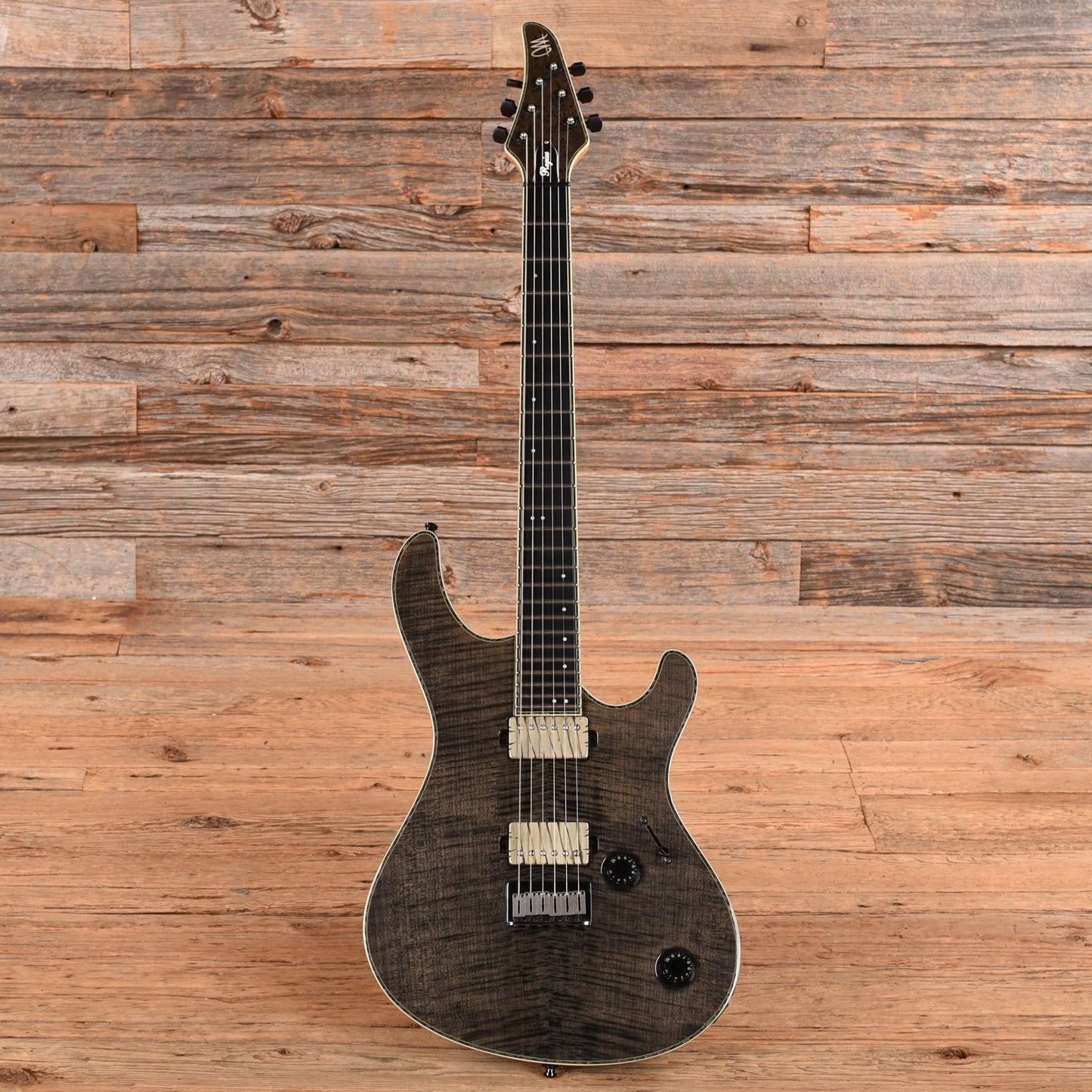 Mayones Regius 6 Transparent Grey Electric Guitars