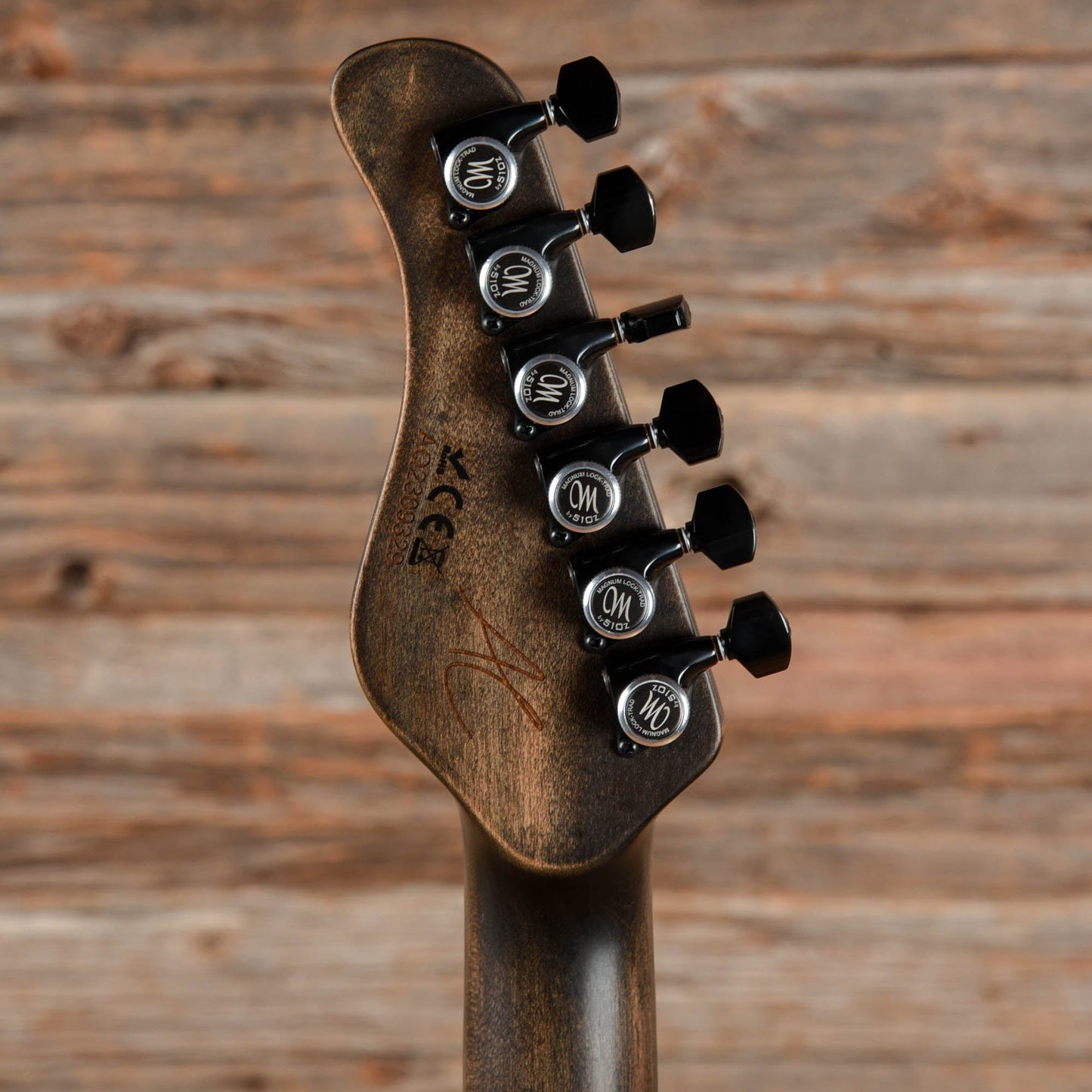 Mayones Adam Christianson Signature Aquila Cardinal 6 Antique Black 2023 Electric Guitars / Solid Body