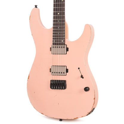 Mayones Aquila 6 Alder Aged Monolith Shell Pink Electric Guitars / Solid Body