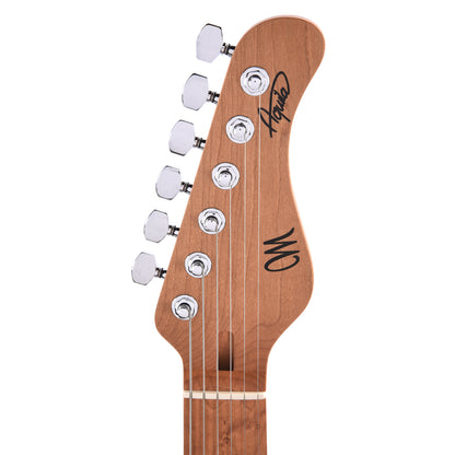 Mayones Aquila Elite 6 Flamed Maple 4A/Mahogany Custom Honey Fade Electric Guitars / Solid Body