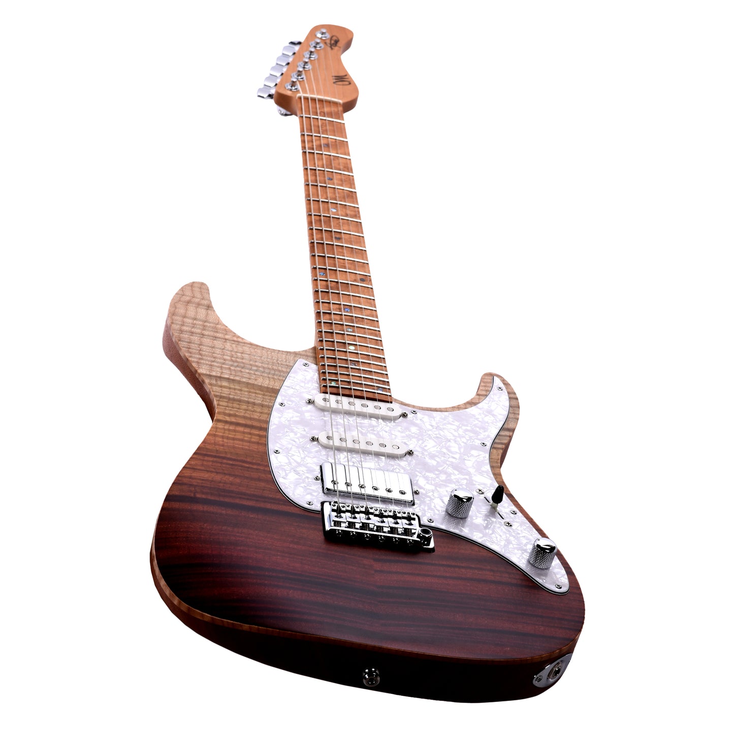 Mayones Aquila Elite 6 Flamed Maple 4A/Mahogany Custom Honey Fade Electric Guitars / Solid Body