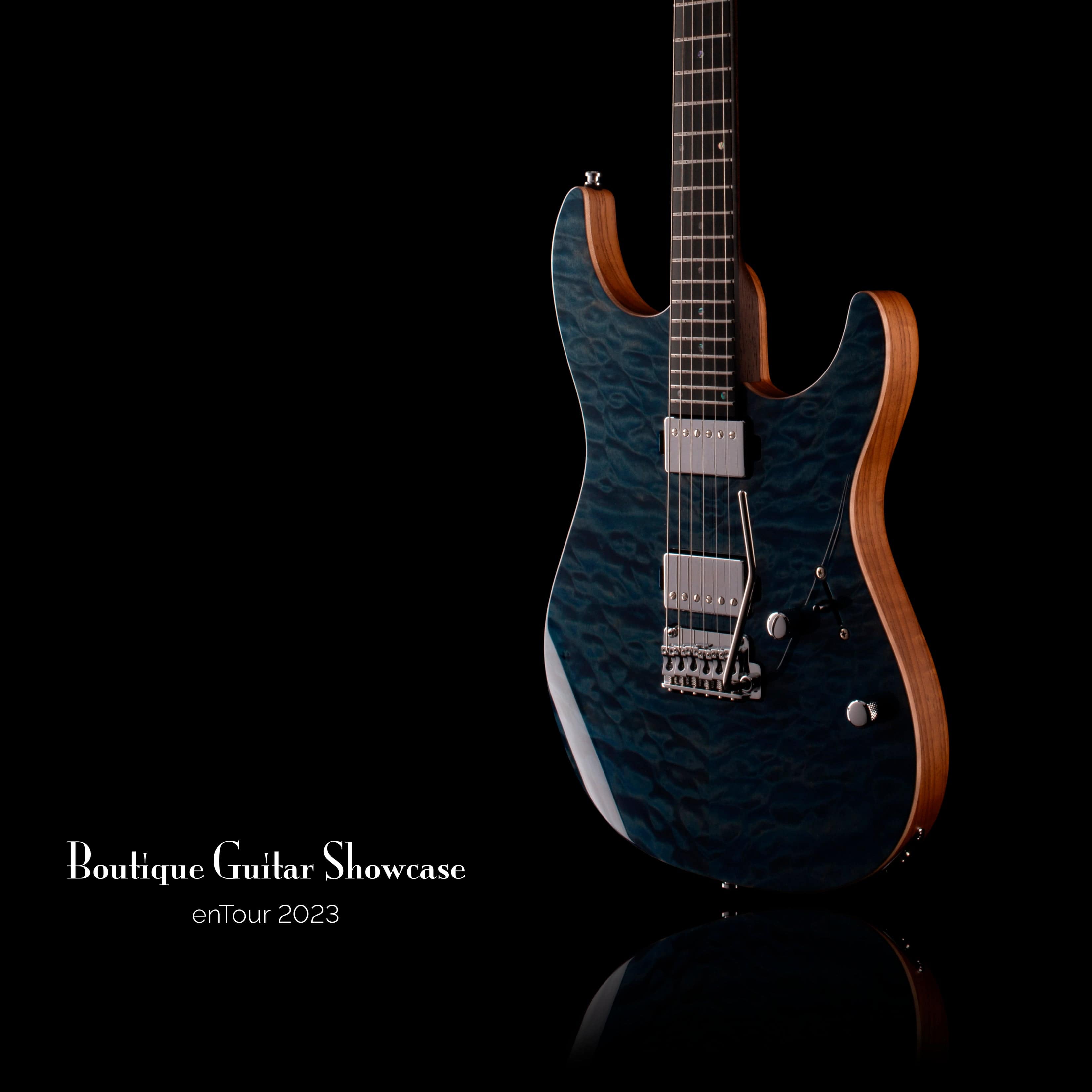 Mayones Aquila Elite S 6 Trans Blue Electric Guitars / Solid Body