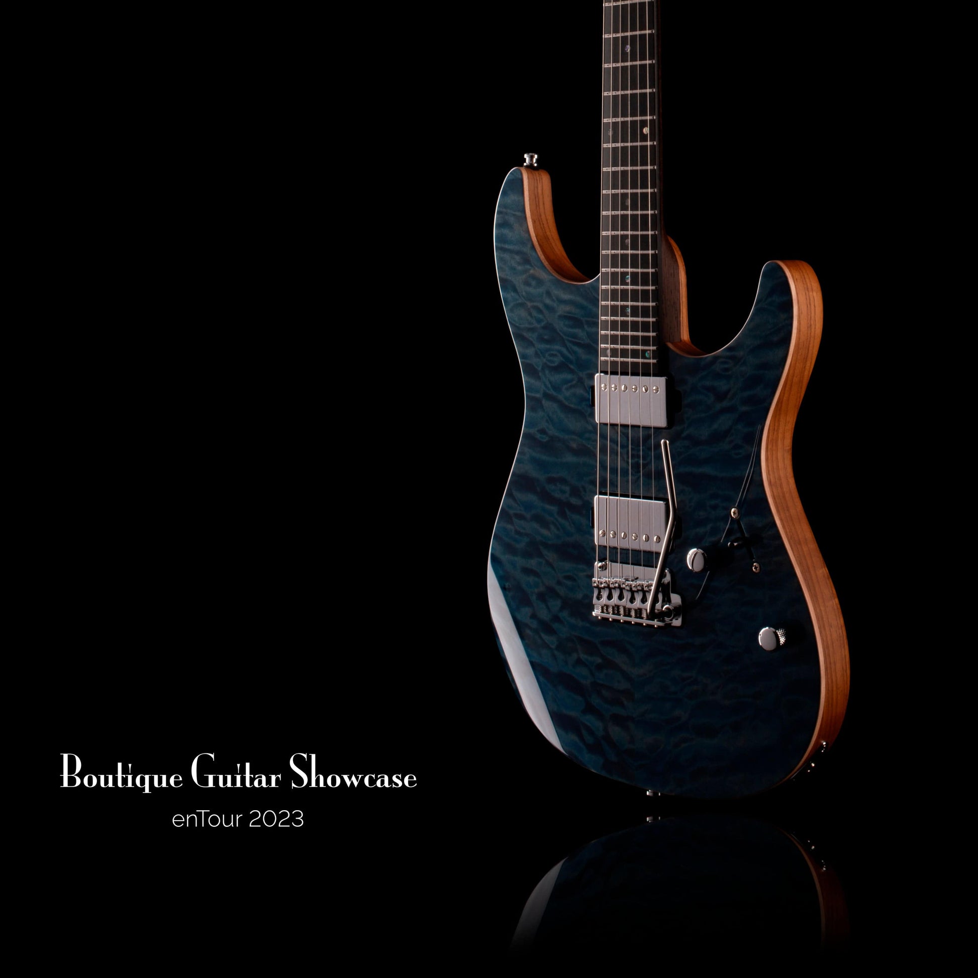 Mayones Aquila Elite S 6 Trans Blue Electric Guitars / Solid Body