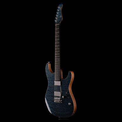 Mayones Aquila Elite S 6 Trans Blue Electric Guitars / Solid Body