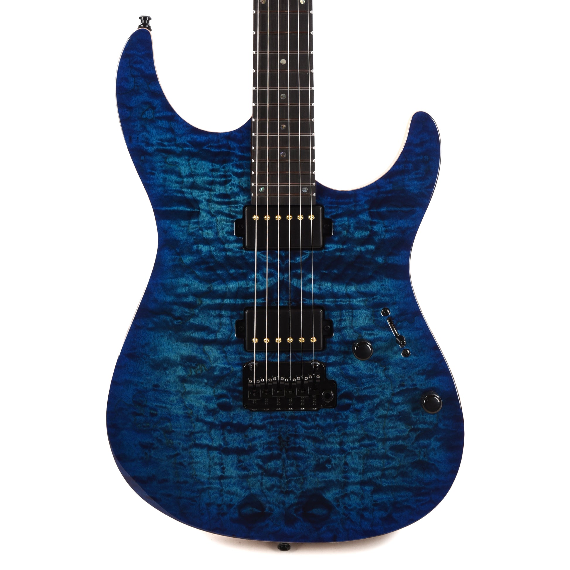Mayones Aquila Elite V24 S 6 Infinity Blue Electric Guitars / Solid Body