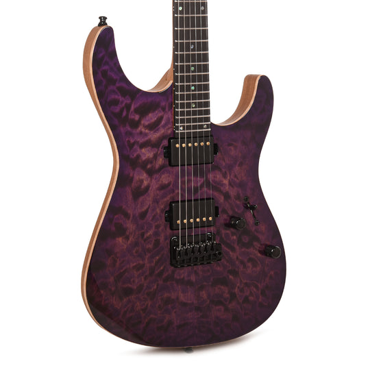 Mayones Aquila Elite V24 S 6 Infinity Purple Electric Guitars / Solid Body