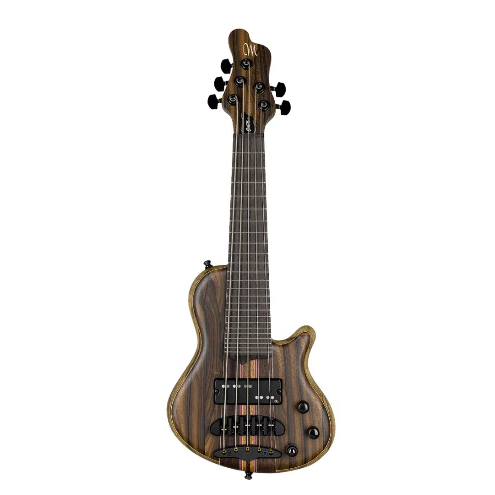 Mayones Cali 5 Bass 3A Flame Maple/Swamp Ash Antique Brown Electric Guitars / Solid Body