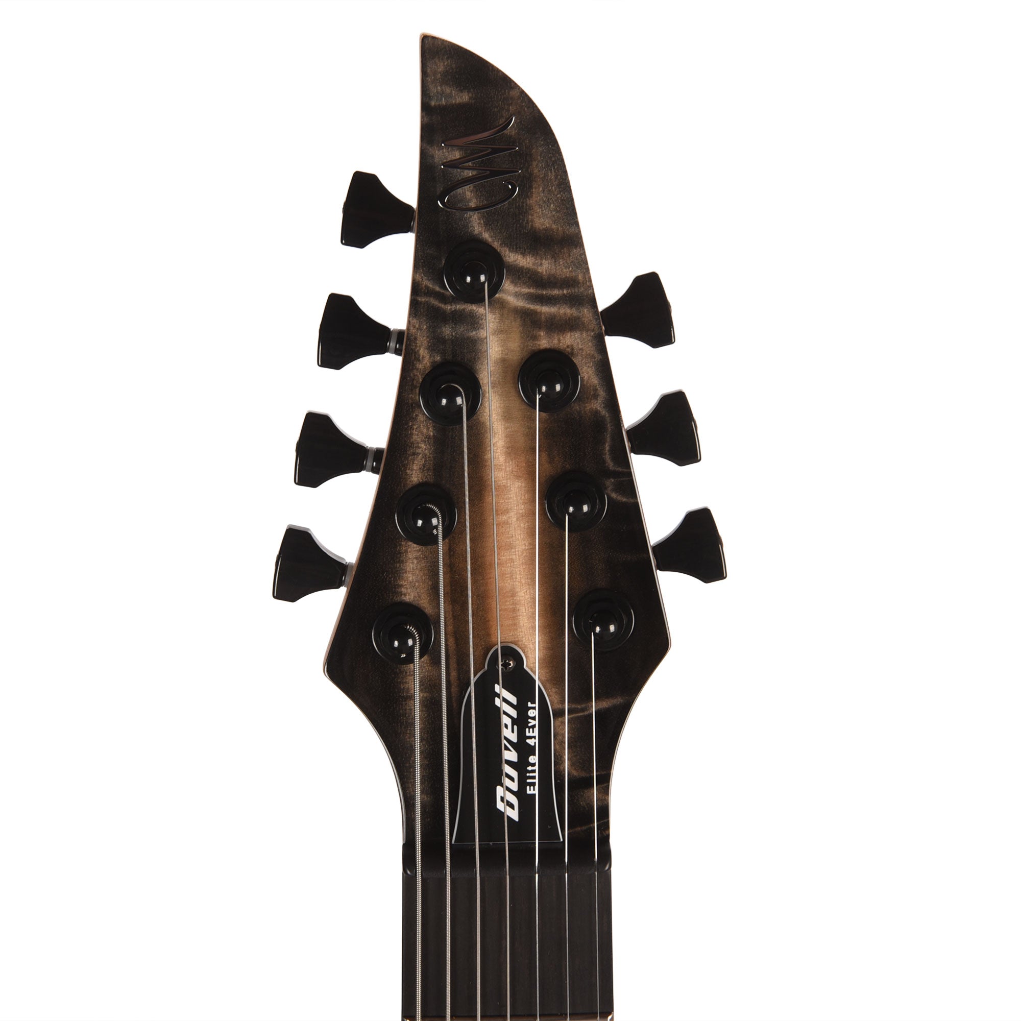 Mayones Duvell Elite 4Ever 7 AAA Curly Poplar Natural Fade Black