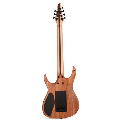 Mayones Duvell Elite 4Ever 7 AAA Curly Poplar Natural Fade Black Burst Electric Guitars / Solid Body