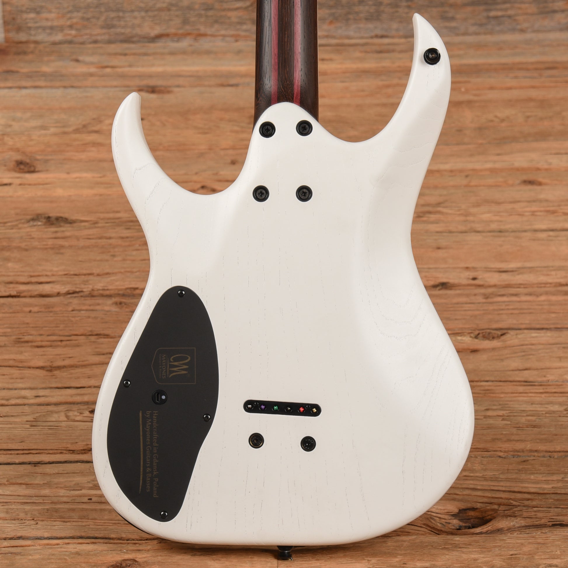 Mayones Duvell Elite 6 Ash White 2022 Electric Guitars / Solid Body