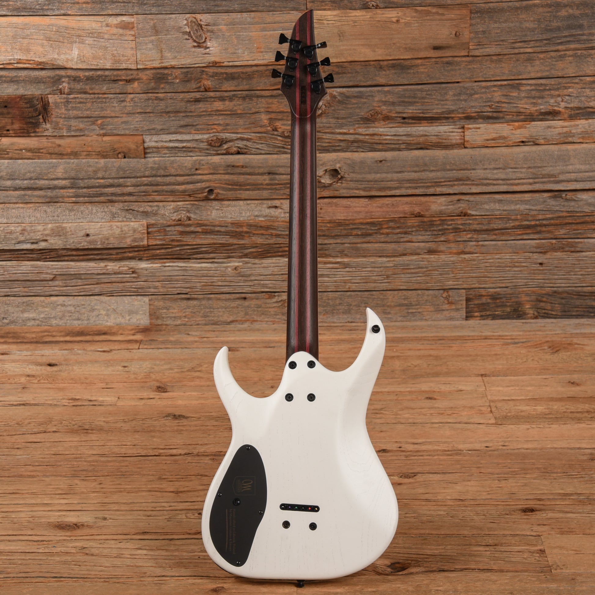 Mayones Duvell Elite 6 Ash White 2022 Electric Guitars / Solid Body