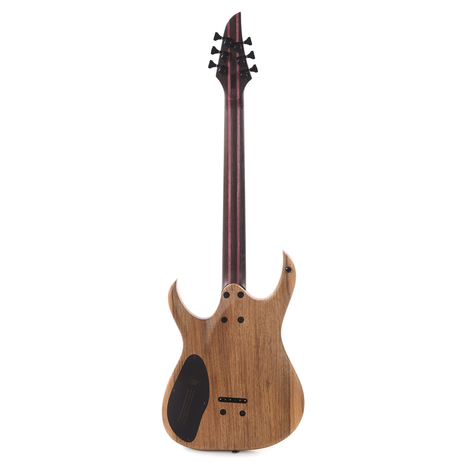Mayones Duvell Elite 6 Flamed Maple 4A/Black Limba Black Feather Electric Guitars / Solid Body
