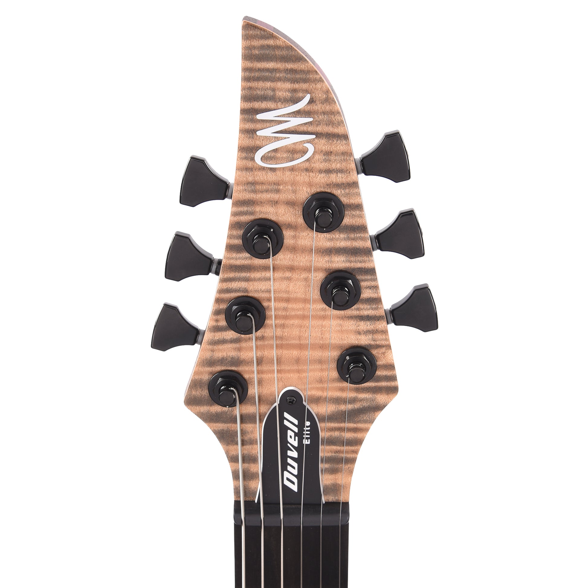 Mayones Duvell Elite 6 Flamed Maple 4A/Black Limba Black Feather Electric Guitars / Solid Body