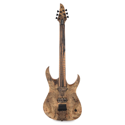 Mayones Duvell Elite 6 Master Grade Buckeye Burl/Black Limba Natural Electric Guitars / Solid Body