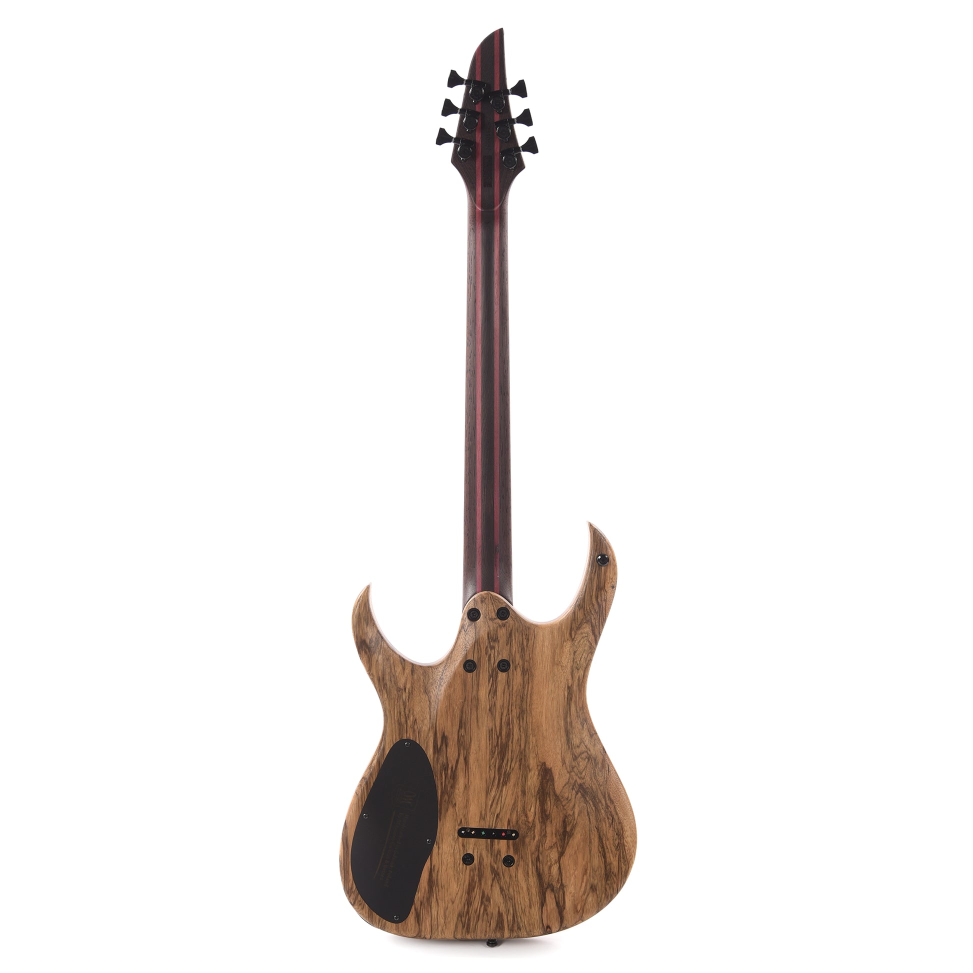 Mayones Duvell Elite 6 Master Grade Buckeye Burl/Black Limba Natural Electric Guitars / Solid Body