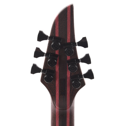 Mayones Duvell Elite 6 Master Grade Buckeye Burl/Black Limba Natural Electric Guitars / Solid Body