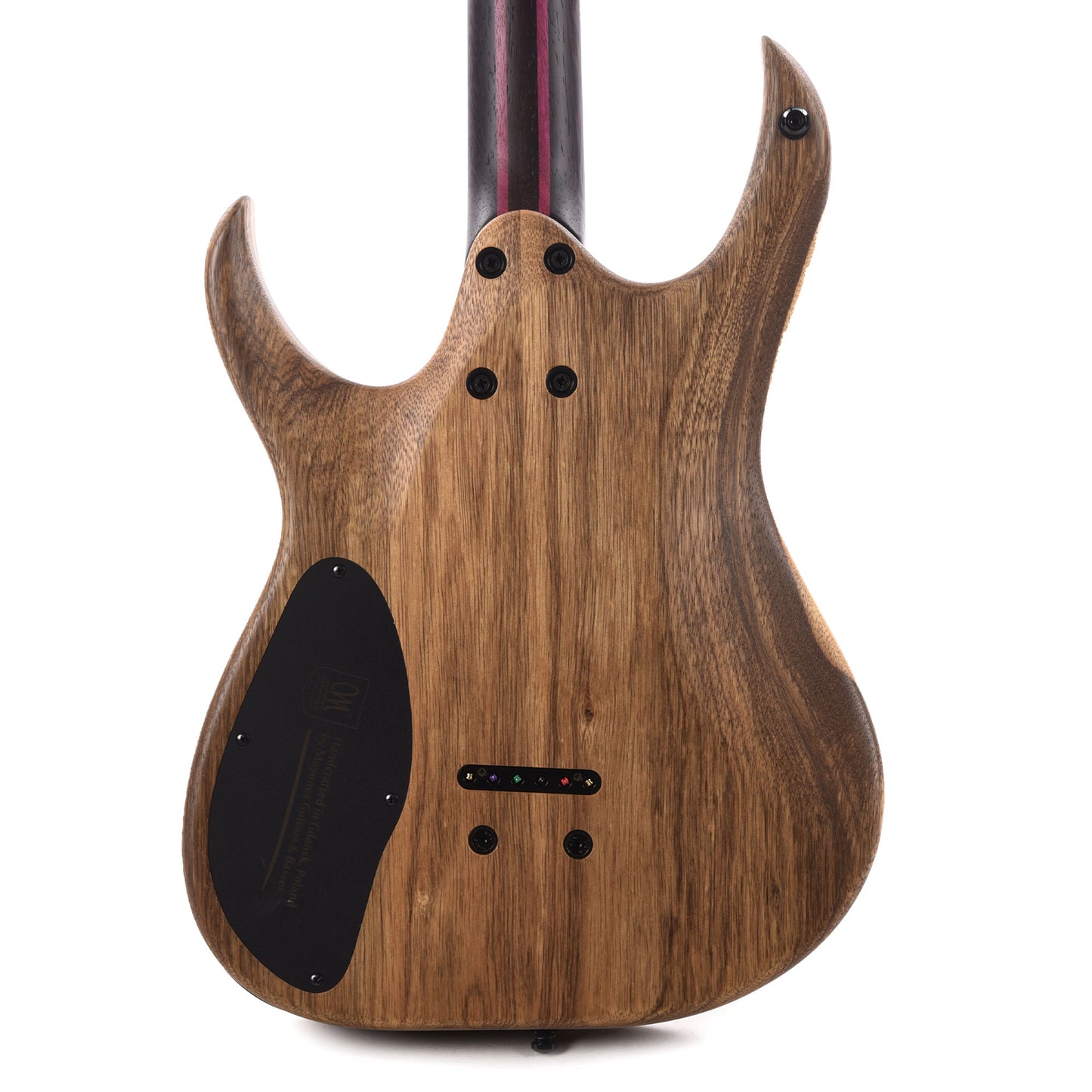 Mayones Duvell Elite 6 Quilted Maple 4A/Black Limba Black Feather Electric Guitars / Solid Body
