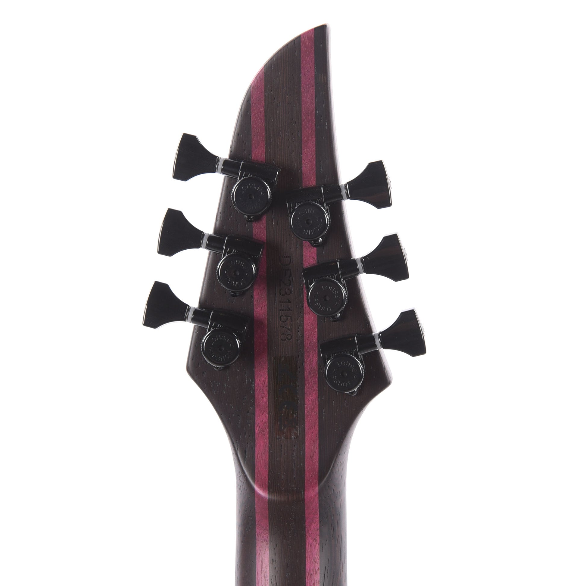 Mayones Duvell Elite 6 Quilted Maple 4A/Black Limba Black Feather Electric Guitars / Solid Body