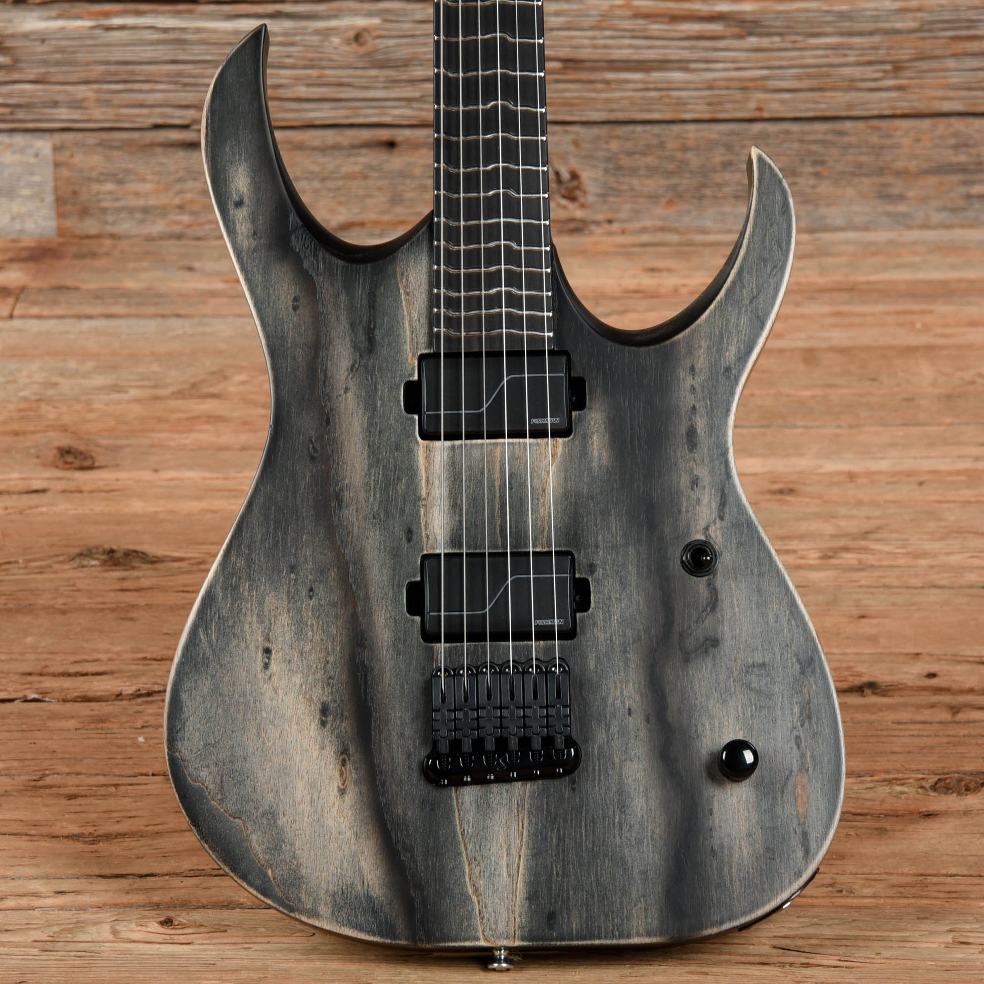 Mayones Duvell Elite 6 TT Antique Black Matte 2021 Electric Guitars / Solid Body