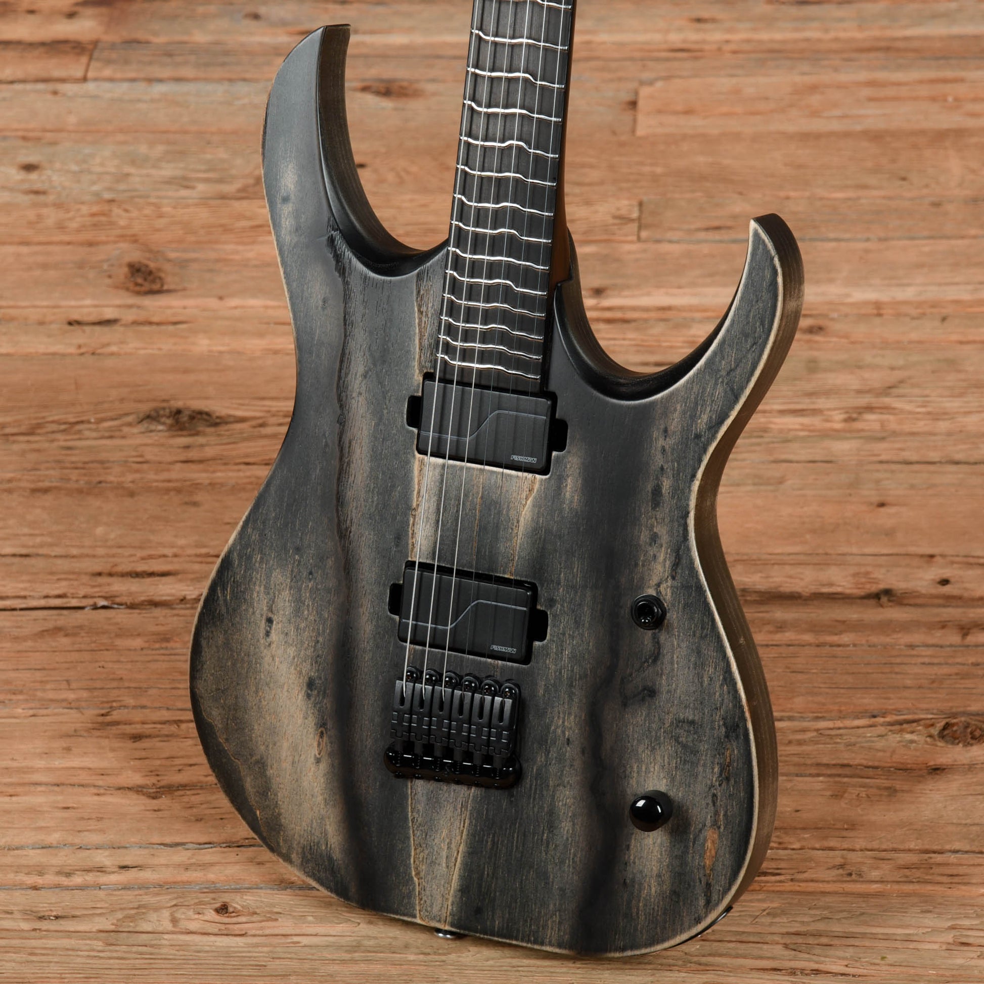 Mayones Duvell Elite 6 TT Antique Black Matte 2021 Electric Guitars / Solid Body